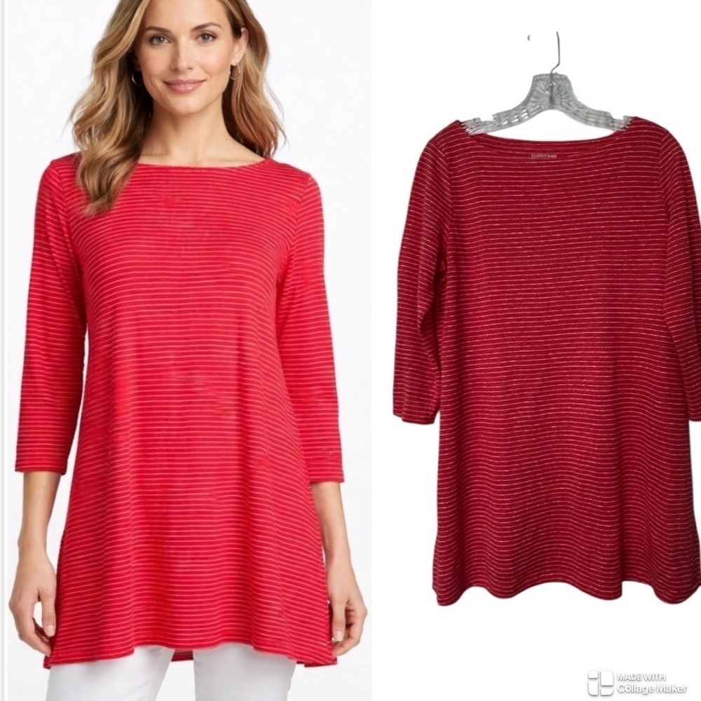 Eileen Fisher linen tunic